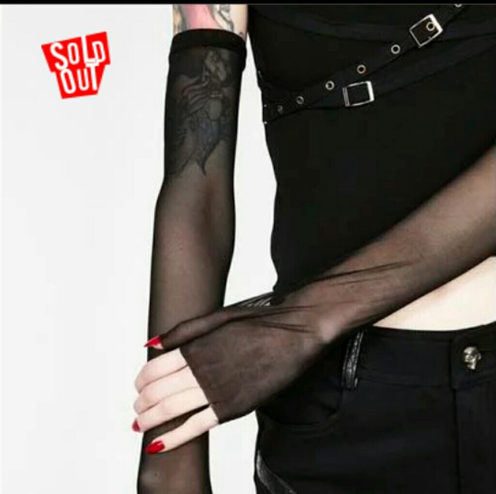 **ISO*** Dolls Kill Mesh/Fishnet Gloves
